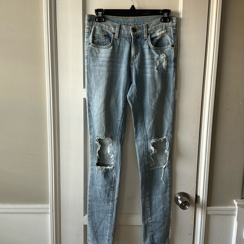 LF Carmar Distressed Denim Jeans